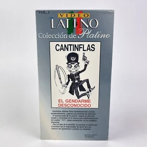 Cantinflas El Gendarme Desconocido y Soy un Profugo 2 VHS Set Colección Platino - Imagen 1 de 8