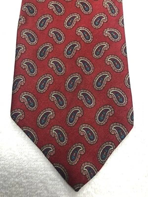 CLUB ROOM CORBATA HOMBRE ROJO CON AZUL MARRÓN 3,5 X 57 Foto 1 de 4