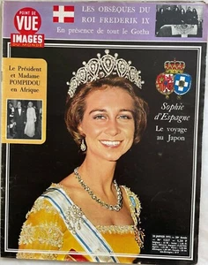 POINT DE VUE n° 1227 du 28 Janvier 1972 Sophie d'Espagne le voyage au Japon - Picture 1 of 2