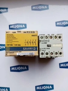 PC CUADRADO CLASE D 8502 220V 50HZ 240V 60HZ TIPO 3 10 EN SER UN NUEVO STOCK ANTIGUO - Imagen 1 de 9