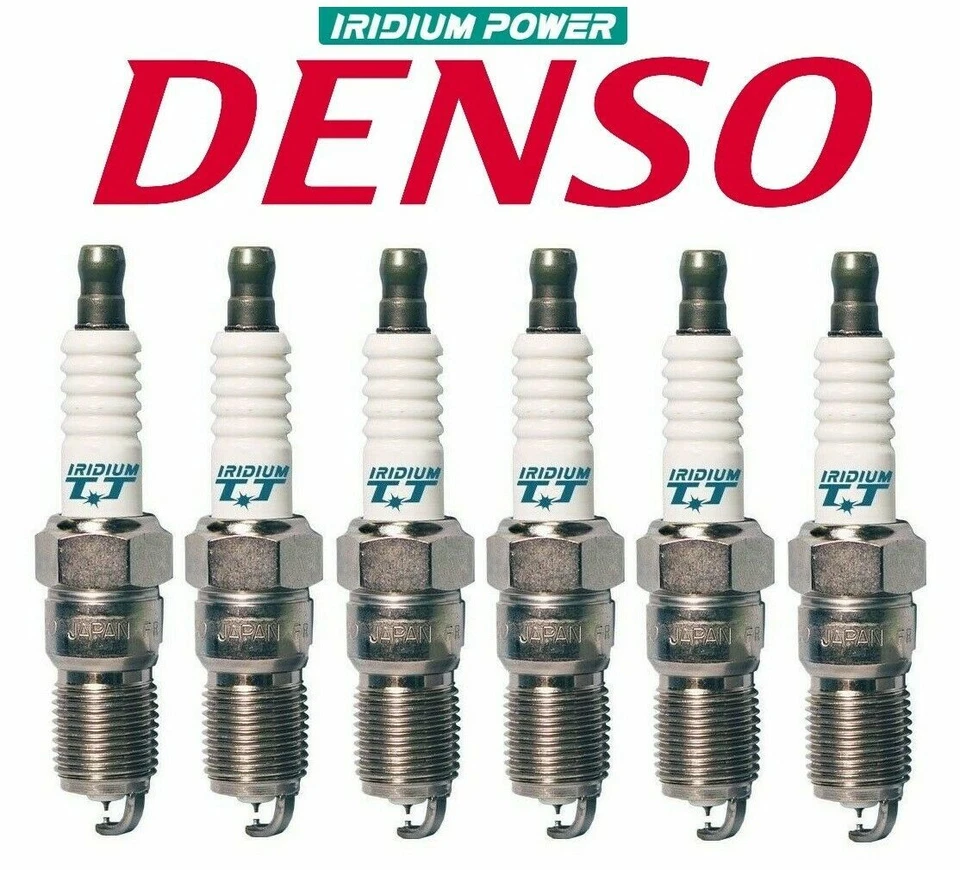 Juego de 6 bujías Denso Iridium TT IT16TT / 4713 hechas en Japón para GMC Ford Foto 1 de 4