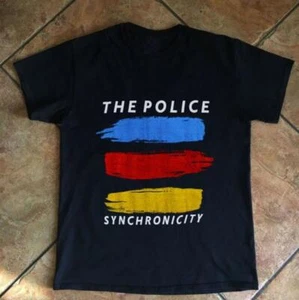 Vintage The Police Cotton Black All Size Men Women Shirt - Picture 1 of 3