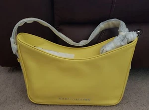 Marc Jacobs Temple Baguette Leather Shoulder Bag Yellow MSRP: $395 - Picture 1 of 7