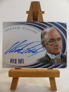 Farscape Through the Wormhole Autograph card A41 Nick Tate as R. Wilson Monroe