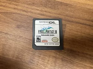 Solo carro Final Fantasy III 3 (Nintendo DS, 2006) Square Enix - Imagen 1 de 2