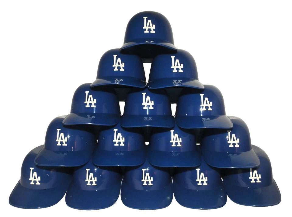 Lote de (15) CASCOS HELADOS LOS ANGELES DODGERS Nuevo Mini Cuenco de Béisbol Foto 1 de 1