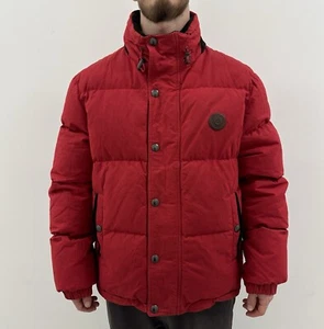 Belstaff Aviation Down Puffer Jacket Red Men size 46 - Picture 1 of 24
