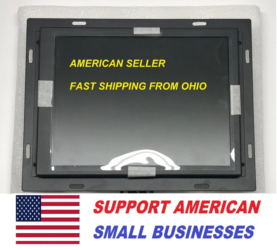  DIRECT REPLACEMENT LCD MONITOR FOR FADAL CNC88HS CNC88 CRT PLUG N' PLUG - Image 1 of 4