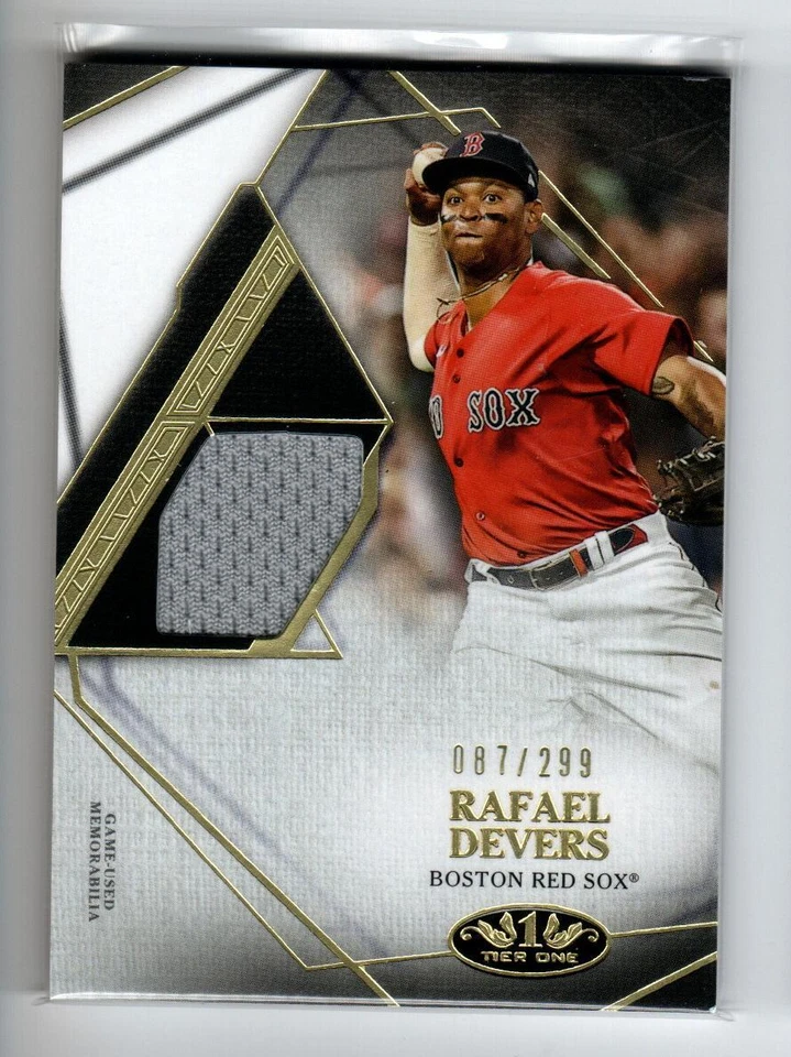 2022 Topps Tier One Relics #T1RRD Rafael Devers/299 /299 - Image 1 of 1