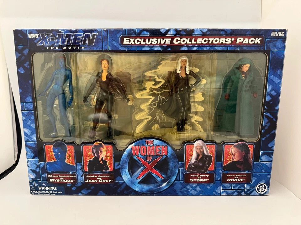X-Men La Película Las Mujeres de X 4 Figuras de Acción Exclusivo Paquete Coleccionistas 2000 Foto 1 de 4