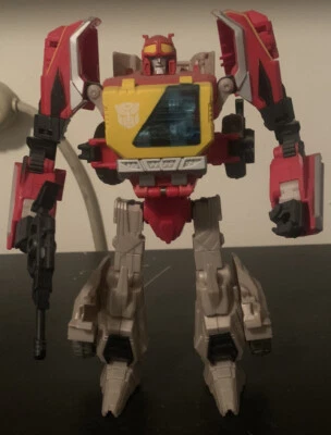 Transformers Generations Fall of Cybertron Voyager Class Blaster 100% Completo Foto 1 de 4