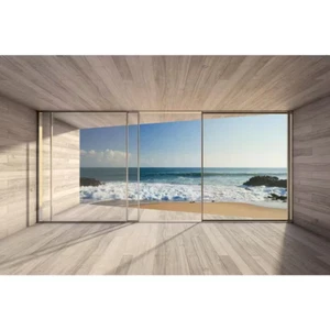 Scenic Large Window Landscapes Wall Mural - Picture 1 of 12