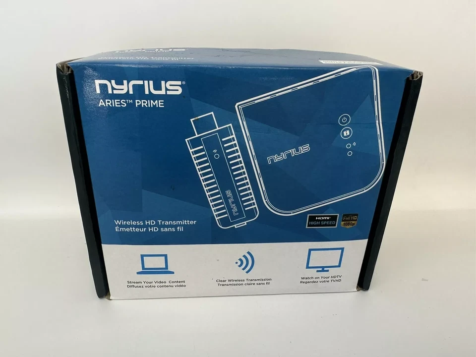 ARIES Prime Wireless HD Video Transmitter & Receiver System New Open Box Only! - Image 1 of 1