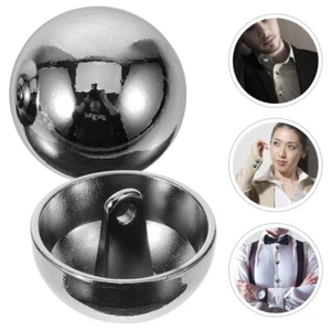20 Pcs Metal Mushroom Buttons Decor Sewing Bride Decorative Bulk Large - Picture 1 of 12