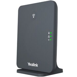 Yealink W70B DECT IP Base Station 10 Extension Account 20 Calls w Power Adapter