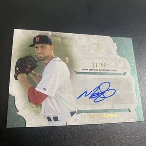 2015 Topps Supreme Matt Barnes Simply Supreme Green Parallel Rookie Auto 11/50 - Picture 1 of 3