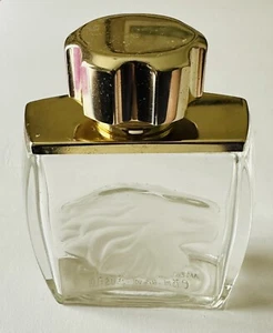 Lalique Lotion Apres-Rasage 75 ml EMPTY Bottle Top & Box Made in France - Picture 1 of 10