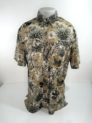 GAME GUARD - Brush Desert Cactus Camouflage Mens XL Hunting Shirt - EXCELLENT - Image 1 of 4