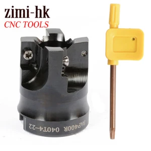 BAP400R 40-22 Fresatrice a 4 flauti estremità facciale PER INSERTO APKT1604 / APMT1604 - Foto 1 di 5