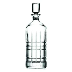 Godinger Boundary Whiskey Decanter and Set of Four Double Old Fashion NEW IN BOX - Picture 1 of 2
