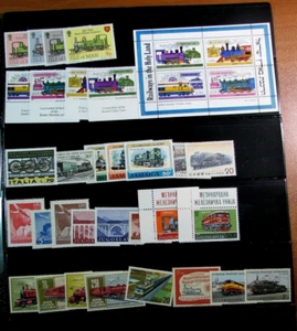 Eisenbahnbriefmarke Lot Island of Man und etc. Neuwertig L670 - Bild 1 von 1