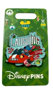Disney Parks Disneyland Lilo's Stitch Urlaub Lachen den ganzen Weg Raumschiff Pin - Bild 1 von 1