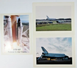 KSC NASA Space Shuttle Endeavor Landing STS-107 Forever in Our Hearts Photos - Picture 1 of 6