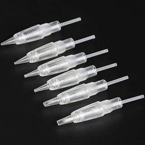50pcs Disposable Screw Cartridge Needles For Charmant Permanent Tattoo Machine - Picture 1 of 18