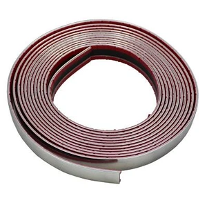 Chrome Decorative trim 20mm x 5m Car Chrome strip Universal Self-adhesive Flexib - Picture 1 of 1