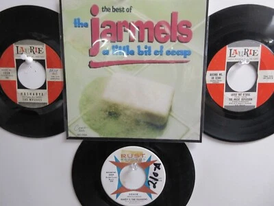 💥4 OLDIES BUT GOODIES HIT 45's+1PICTURE[A Little Bit Of Soap] 50's&60's!💥 - Image 1 of 3