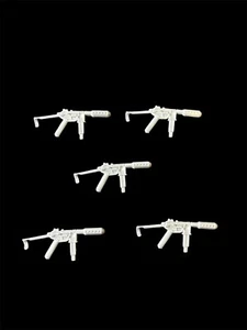 Menge 5 graue Firefly Waffen GI Joe Vintage 1984 Stil Custom roter Laser - Bild 1 von 3