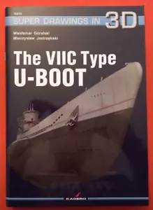Kagero Super Drawings in 3D 16010 10, The VIIC Type U-BOOT - Picture 1 of 13