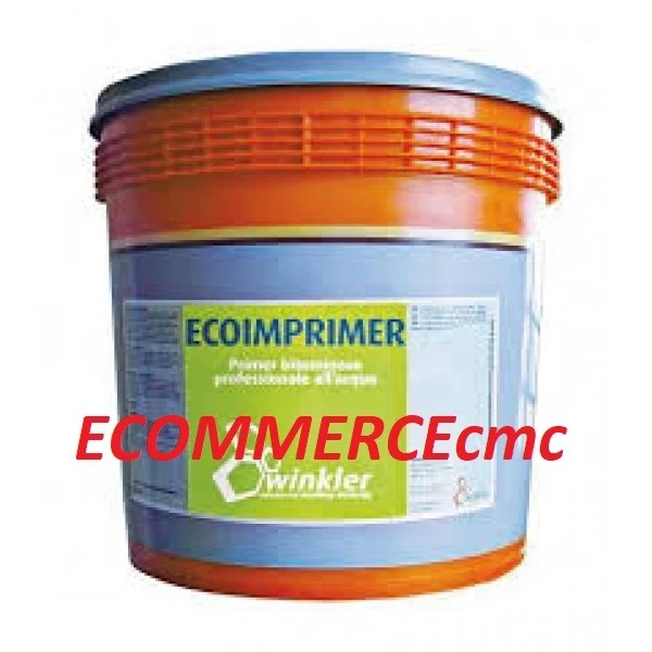 ECOIMPRIMER WINKLER BITUME PRIMER ALL'ACQUA BITUMINOSO 5/18 KG SOTTOFONDOxGUAINA - Immagine 1 di 1