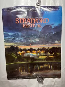 STRATFORD FESTIVAL, POSTERDRUCK, MAI 1988, ONTARIO, KANADA - Bild 1 von 6