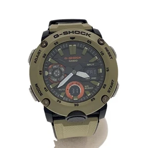 Reloj Digital Analógico Casio G Shock GA 2000 Protector de Núcleo de Carbono Oliva/Negro NUEVO BATE - Imagen 1 de 8
