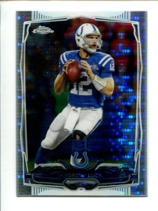 2014 Topps Chrome Pulsar Refractor #47 - Andrew Luck 🏈 - Imagen 1 de 3