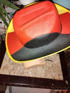 Tedesco, Olimpiade, Sport, Colore Bandiera, Nero Rosso Oro, CALCIO DIVERTENTE COWBOY OKTOBERFEST HA - Foto 1 di 7