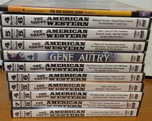 LOT 11 Sealed DVD John Wayne Gene Autry Roy Rogers Great American Western Series - Picture 1 of 4