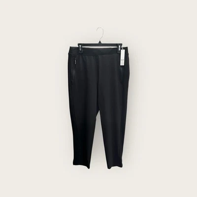 Pantalones al tobillo laterales acanalados Chico's Zenergy UPF Neema cremalleras talla 0,5 6 Foto 1 de 4