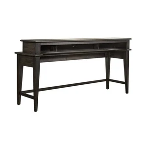 Mill Creek Console Bar Table in Brown - Picture 1 of 3