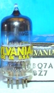 6BQ7 A TUBE SYLVANIA TESTED & BOXED VINTAGE COMMERCIAL SURPLUS - Picture 1 of 3