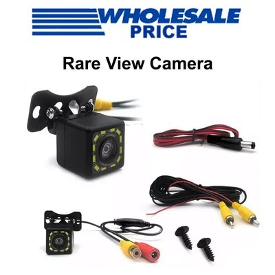 170° Reverse Camera 12 LED Car Waterproof Rear View Parking Camera Night Vision - image 1 of 4