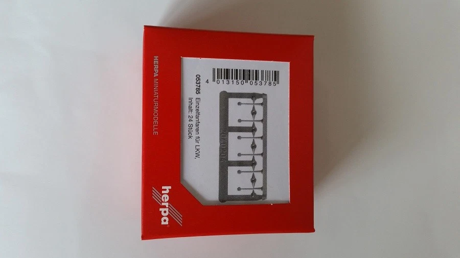 Herpa 053785 - 1/87 Accessori Camion Fanfare Singole - 24 Pezzi - Nuovo - Immagine 1 di 1