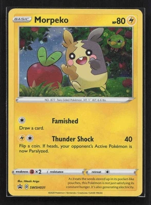 Morpeko Promo SWSH: Sword & Shield Promo Cards SWSH031 NM - Image 1 of 2
