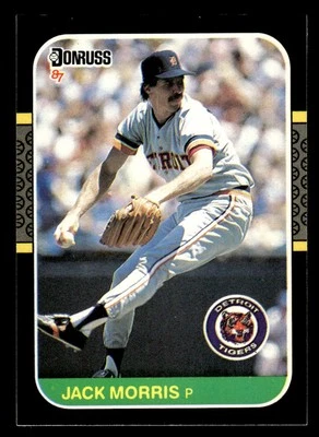 Jack Morris 1987 Donruss #173 Detroit Tigers - Image 1 of 2