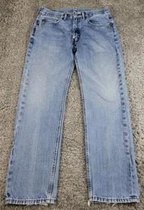 Levi's Herren 505 Jeans 34x32 Blau Regular Fit Straight Leg Denim - Bild 1 von 7
