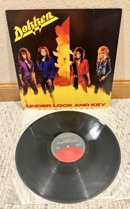 Dokken - Under Lock And Key Vinyl LP Album 1985 Hair Metal “In My Dreams” - Picture 1 of 6