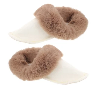  1 Paar warme Clogs Innenfutter - herausnehmbares Plüschfutter für Schuhe Stiefel & Hausschuhe - - Bild 1 von 12