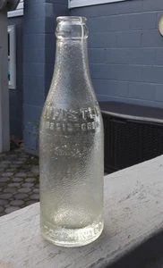 Vintage Whistle Bottling Co. 6 1/2 oz. Orangenschale Glasflasche Brownsville PA - Bild 1 von 7