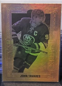 18-19 Tim Horton's John Tavares Gold Etchings 🚨🚨🚨 New York Islanders - Picture 1 of 2